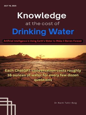 cover image of Knowledge at the Cost of Drinking Water